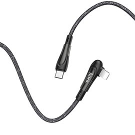Кабель Hoco Type-C to Lightning Rally U84 1.2m, 3A, PD/18W Black (000005540), изображение 6