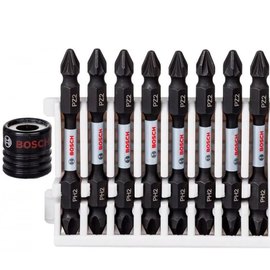Набір біт  Bosch Impact Control 65 мм PH2/PZ2 та магнітна муфта 8 шт/уп (2608522334)