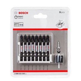 Набір біт  Bosch Impact Control 65 мм PH2/PZ2 та магнітна муфта 8 шт/уп (2608522334), зображення 2