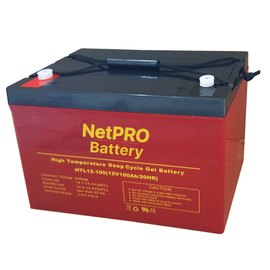 Акумуляторна батарея NetPRO 12V 100Ah HTL12-100, зображення 2