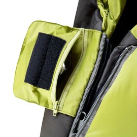 Спальный мешок Tramp Fjord Long кокон левый green/grey 225/80-50 (UTRS-094L-L), Сторона застежки: Левая, изображение 5