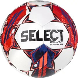 Мяч футбольный Select Brilliant Super FIFA TB v23 белый/красный size 5 (011496-103)