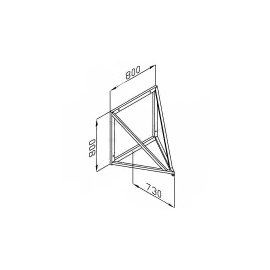 Узел крепления Boyko BS – к стене для боксерских снарядов №1 (bs1010050001), изображение 2