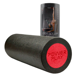 Массажный роллер PowerPlay 4021 Fitness Roller Черно-красный 45x15см (PP_4021_Bl/Red_(45*15)), изображение 2