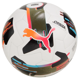 Мяч футбольный Puma Orbita 1 TB FIFA Quality Pro белый/черный/коричневый size 5 (084322-01)