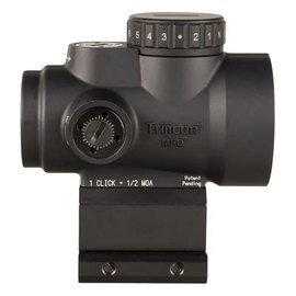 Коллиматорный прицел Trijicon MRO HD 1х25 точка 2 MOA + круг 68 MOA с красной подсветкой (MRO-C-2200065), изображение 5