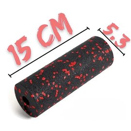 Массажный роллер PowerPlay PP-4346 Mini EPP Foam Roller 15x5.3 см черно-красный (PP_4346_Red_(15*5))