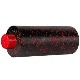 Массажный роллер PowerPlay PP-4348 2 в 1 EPP Foam Roller 33x14 см черно-красный (PP_4348_Red_(33*14))