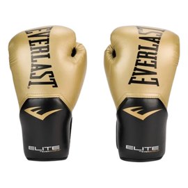 Боксерские перчатки Everlast Elite Training Gloves золотой 8 унц (870290-70-15)