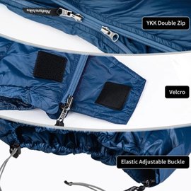 Спальный&nbsp;мешок Naturehike с натуральным пухом CWM400 CNK2300SD013 темно-синий (6976023920882)
