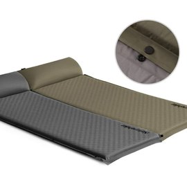 Самонадувающийся коврик Naturehike CNK2300DZ014, 60 мм, темно-зеленый (6976023923357), Цвет: Тёмно-зелёный, Толщина, см: 6 см, изображение 4
