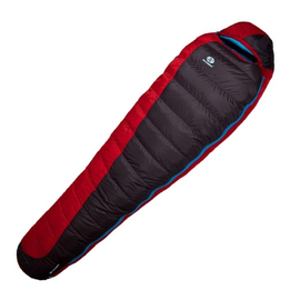 Спальный мешок Sir Joseph Erratic plus II 850/190/-12&deg;C Red/Blue (Left) 922282, Сторона застежки: Левая