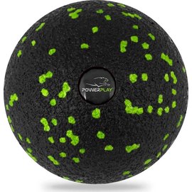 Массажный мяч PowerPlay PP-4351 Epp Massage Ball 10 см черно-зеленый (PP-4351_Green_d10), Цвет массажёра : Чёрно-зелёный, Диаметр, мм : 100 мм