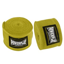 Бинты для бокса PowerPlay 3047 желтые 3м (PP_3047_3m_Yellow)