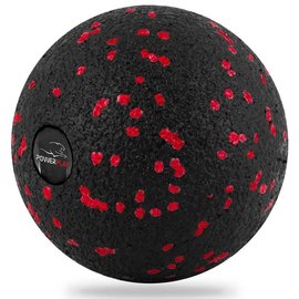 Массажный мяч PowerPlay PP-4350 Epp Massage Ball 8 см черно-красный (PP-4350_Red_d8), Цвет массажёра : Чёрно-красный, Диаметр, мм : 80 мм, изображение 2