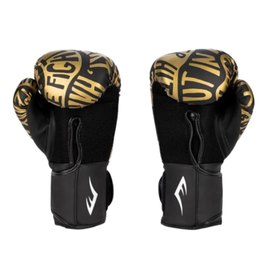 Боксерські рукавички Everlast Spark Boxing Gloves чорний/золотий 14 унц (919580-70-8114), зображення 2