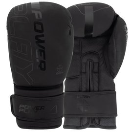 Боксерские перчатки PowerPlay 3024 Ultra Mat Черные 16 ун (PP_3024_16oz_Black), Вес: 16 унций, Цвет: Чёрный