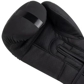 Боксерские перчатки PowerPlay 3024 Ultra Mat Черные 12 ун (PP_3024_12oz_Black), Вес: 12 унций, Цвет: Чёрный, изображение 5