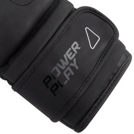 Боксерские перчатки PowerPlay 3024 Ultra Mat Черно-белые 14 ун (PP_3024_14oz_Bl/White), Вес: 14 унций, Цвет: Черный/Белый, изображение 5