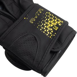 Боксерские перчатки PowerPlay 3086 Matt Challenger Черно-желтые 14 ун (PP_3086_14oz_Bl/Yellow), Вес: 14 унций, Цвет: Чёрный/Жёлтый, изображение 5