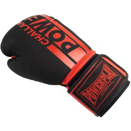Боксерські рукавички PowerPlay 3086 Matt Challenger Чорно-червоні 16 ун (PP_3086_16oz_Bl/Red), Вага: 16 унцій, Колір: Чорний/Червоний, зображення 2