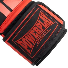 Боксерские перчатки PowerPlay 3086 Matt Challenger Черно-красные 12 ун (PP_3086_12oz_Bl/Red), Вес: 12 унций, Цвет: Чёрный/Красный, изображение 3