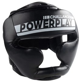 Боксерский шлем PowerPlay 3048 Черно-белый M (PP_3048_M_Bl/White), изображение 4