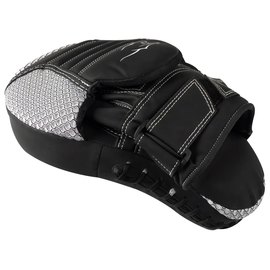 Лапы боксерские PowerPlay 3044 Pro Carbon Ultra Series черно-белые PU [пара] (PP_3044_Bl/White), Цвет: Black/White, изображение 3