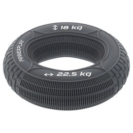 Еспандер кистьовий PowerPlay PP-4330 Hand Grip Loops Medium 18-22,5-36 кг сірий (PP_4330_Grey_(18-22.5kg)), зображення 2