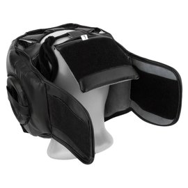Боксерський шлем PowerPlay 3067 с бампером PU + Amara черный L (PP_3067_L_Black)