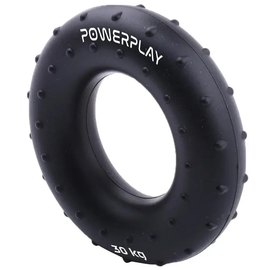 Еспандер кистьовий силіконовий PowerPlay PP-4338 Hand Grip Hard 30 кг Чорний (PP_4338_Black_30kg), Навантаження: 30 кг, зображення 2