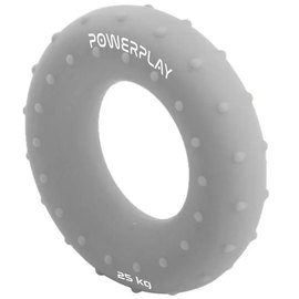 Еспандер кистьовий силіконовий PowerPlay PP-4338 Hand Grip Large 25 кг Сірий (PP_4338_Grey_25kg), Навантаження: 25 кг, зображення 2