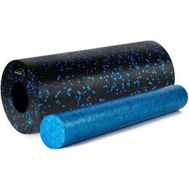 Массажный набор PowerPlay PP_4015 EPP Foam Roller Set 4 in 1 Черно-синий (PP_4015_Blue), Цвет массажёра : Чёрно-синий, изображение 6