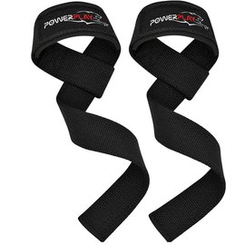 Лямки для тяги PowerPlay 7065 Classic Lifting Gym Straps Черные (PP_7065_Black)