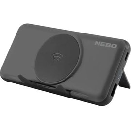 Повербанк Nebo 10K Powerbank w/ Kickstand & wWreless Charging 10000 mAh (NB NEB-PBK-0010-G), изображение 3