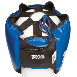 Боксерский шлем Green Hill Special M синий HGS-4025, изображение 3