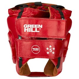 Боксерский шлем Green Hill Five star L красный HGF-4013, изображение 4