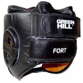 Боксерский шлем Green Hill Fort M черный HGF-9410, изображение 3
