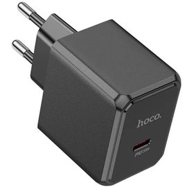Зарядное устройство Hoco Ocean single port charger CS13A 1type-C, 20W/3A, PD/QC Black (000009900)
