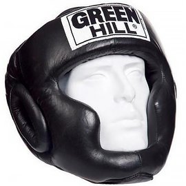 Боксерский шлем Green Hill Super L черный HGS-4019, Размер: L, изображение 2