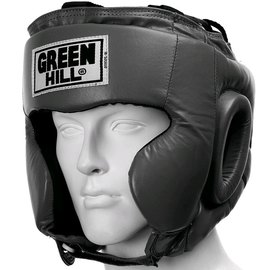 Боксерский шлем Green Hill Club XL черный HGS-4018, Размер: XL, Цвет: Чёрный, изображение 2