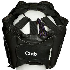Боксерский шлем Green Hill Club XL черный HGS-4018, Размер: XL, Цвет: Чёрный, изображение 4