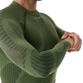 Термокофта мужская Accapi Xperience Military Black XS/S (ACC XА801.1799-XSS), Размер: XS/S, Цвет: Оливковый/Чёрный, изображение 4