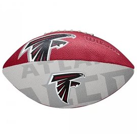 Мяч для американского футбола Wilson NFL JR Throwback FB 32 Team Logo FB AT (WTF1534XBAT), изображение 2