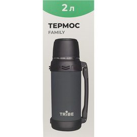 Термос Tribe Family line 2 л black/olive (T-DG-0001-olive), Цвет: Olive, изображение 5