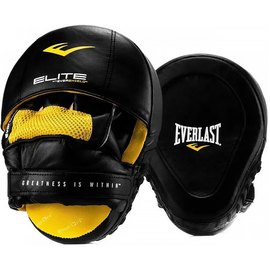 Лапы боксерские Everlast Elit Mantis Mit черный OSFM (722371-70-8)