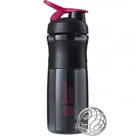 Шейкер спортивний BlenderBottle SportMixer Flip 28oz/820ml Black/Pink (SM 28oz Black/Pink)