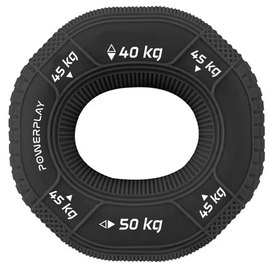 Еспандер кистьовий PowerPlay PP-4331 Hand Grip Hard 40-45-50 кг чорний (PP_4331_Black_(40-45-50)), Навантаження: 40-45-50 кг
