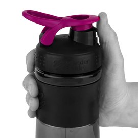 Шейкер спортивний BlenderBottle SportMixer Flip 28oz/820ml Black/Pink (SM 28oz Black/Pink), зображення 3