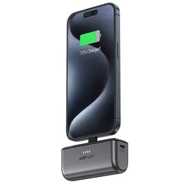 Повербанк Acefast M9 5000 mAh PD20W capsule power bank Black (6974316283201), изображение 4